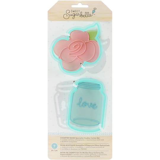 Sweet Sugarbelle&#xAE; Country Rose Specialty Cookie Cutter Set